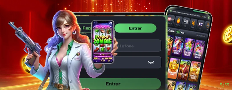 5j55 app de jogo para jogadores brasileiros
